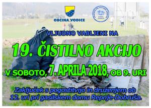 19. čistilna akcija v občini Vodice